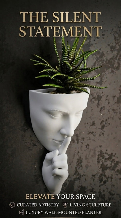 The Silent Face Sculpture